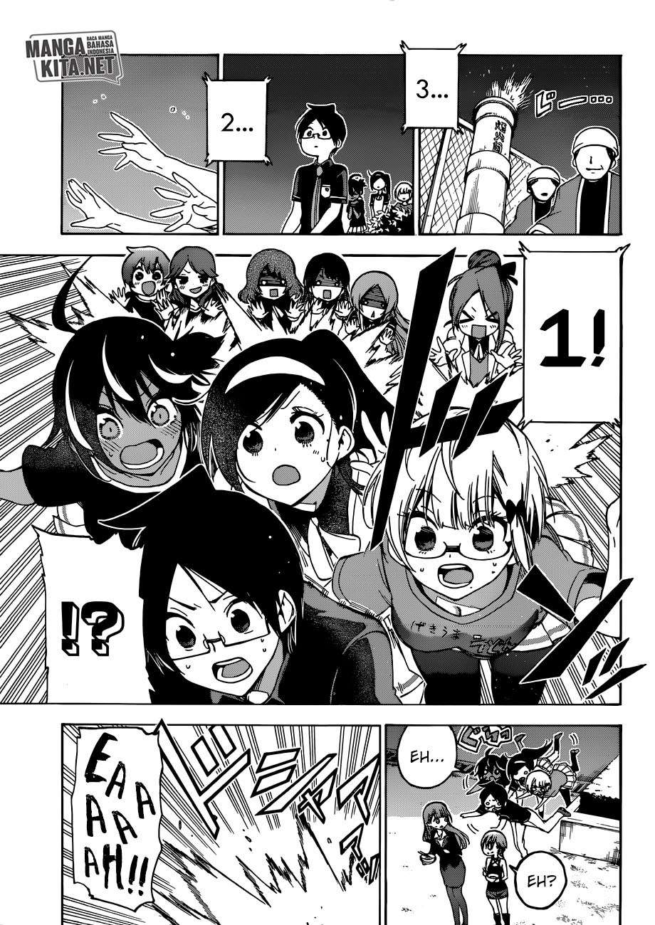 Bokutachi wa Benkyou ga Dekinai Chapter 69 Gambar 14