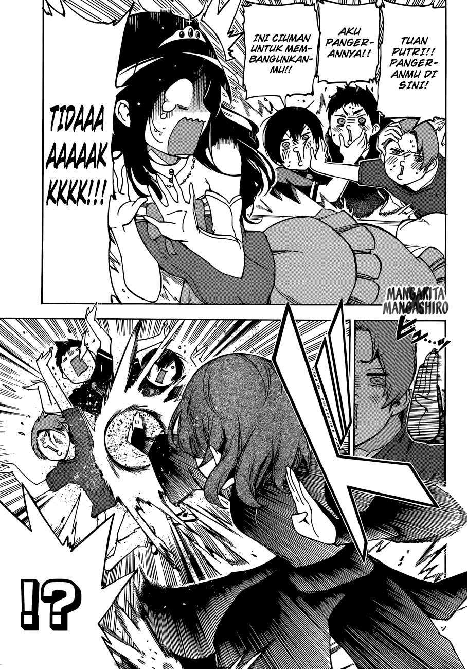 Bokutachi wa Benkyou ga Dekinai Chapter 67 Gambar 14