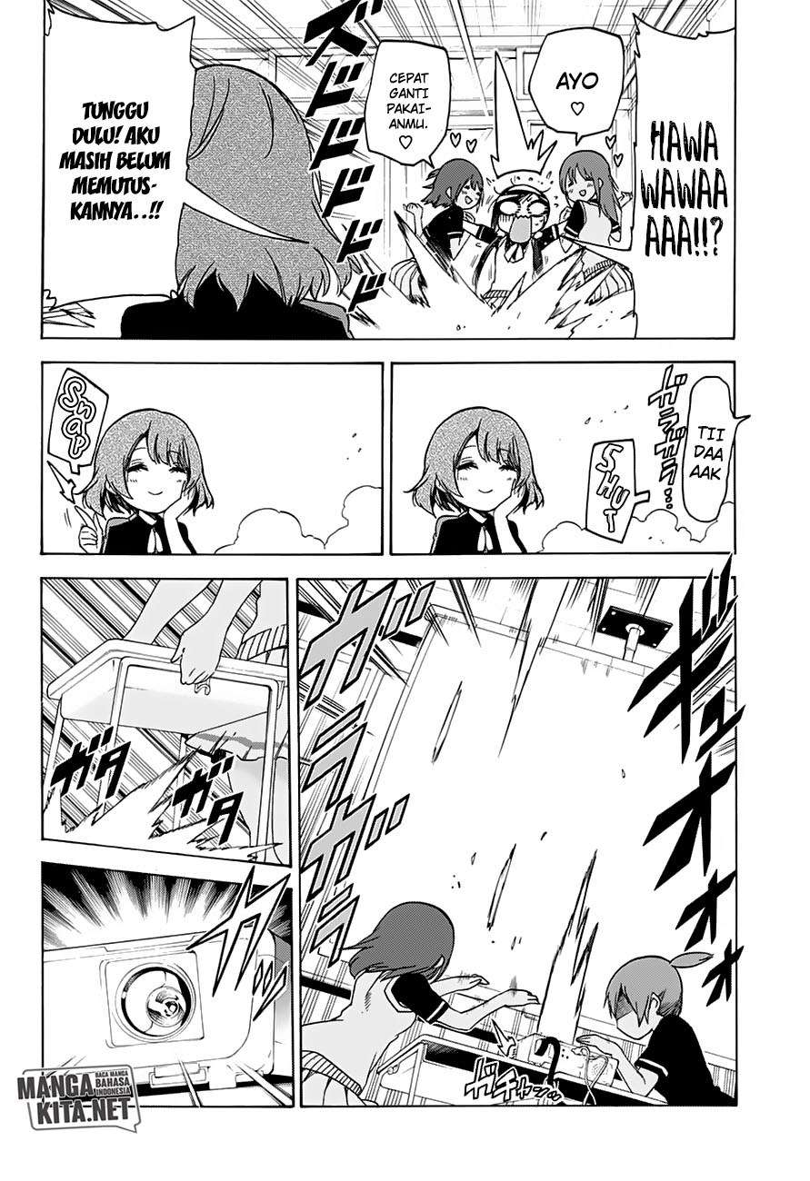 Bokutachi wa Benkyou ga Dekinai Chapter 64 Gambar 14