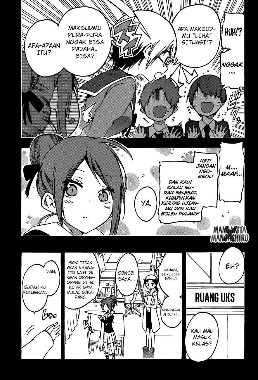 Bokutachi wa Benkyou ga Dekinai Chapter 62 Gambar 12