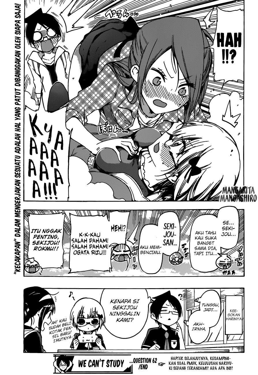 Bokutachi wa Benkyou ga Dekinai Chapter 62 Gambar 20