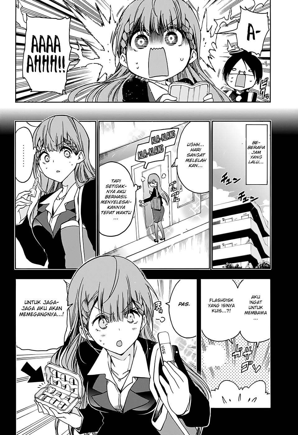 Bokutachi wa Benkyou ga Dekinai Chapter 56 Gambar 16