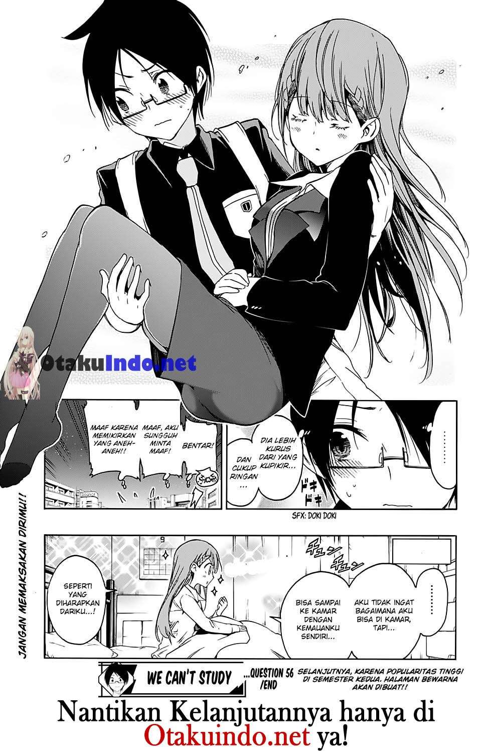 Bokutachi wa Benkyou ga Dekinai Chapter 56 Gambar 19