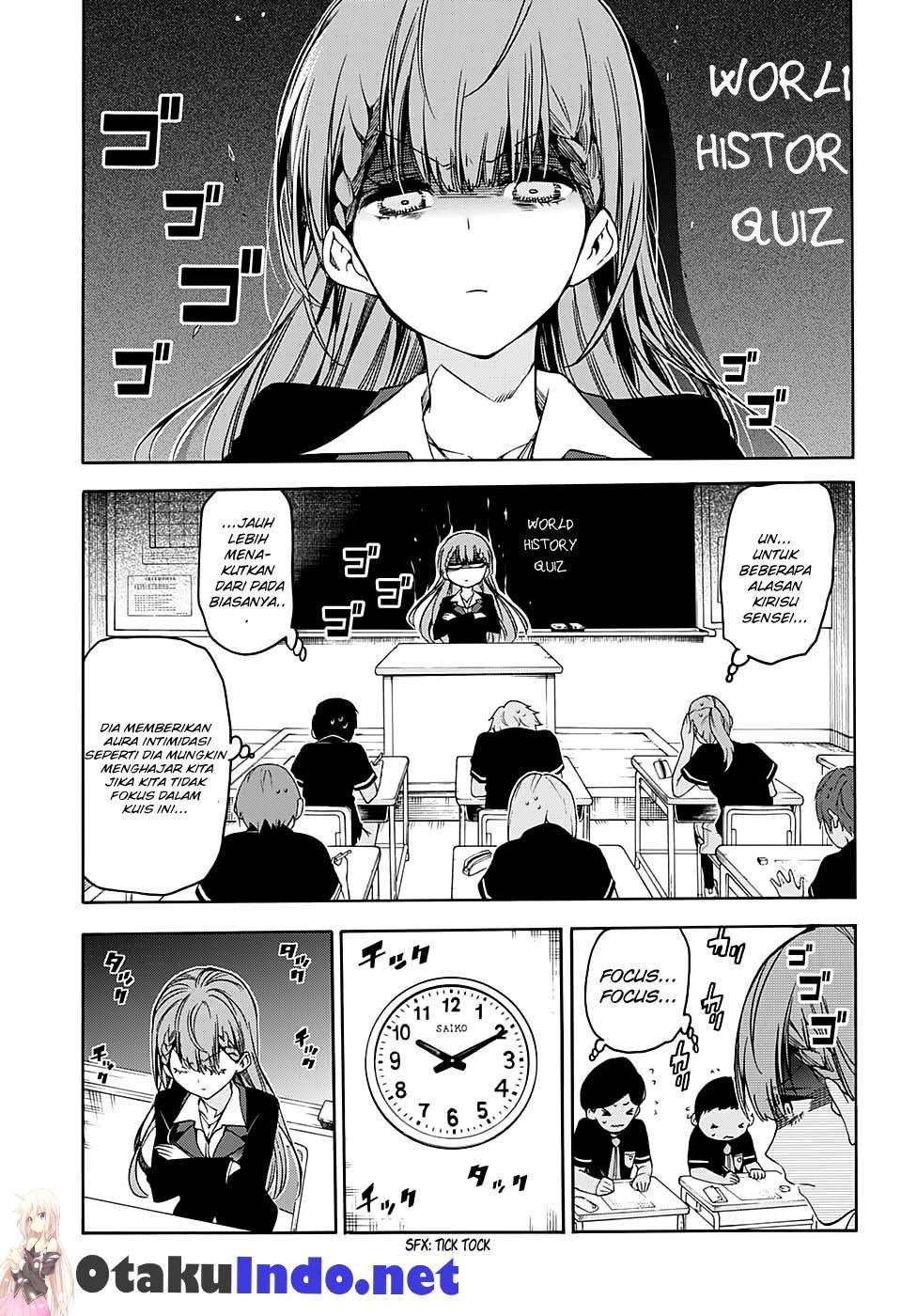 Bokutachi wa Benkyou ga Dekinai Chapter 56 Gambar 5