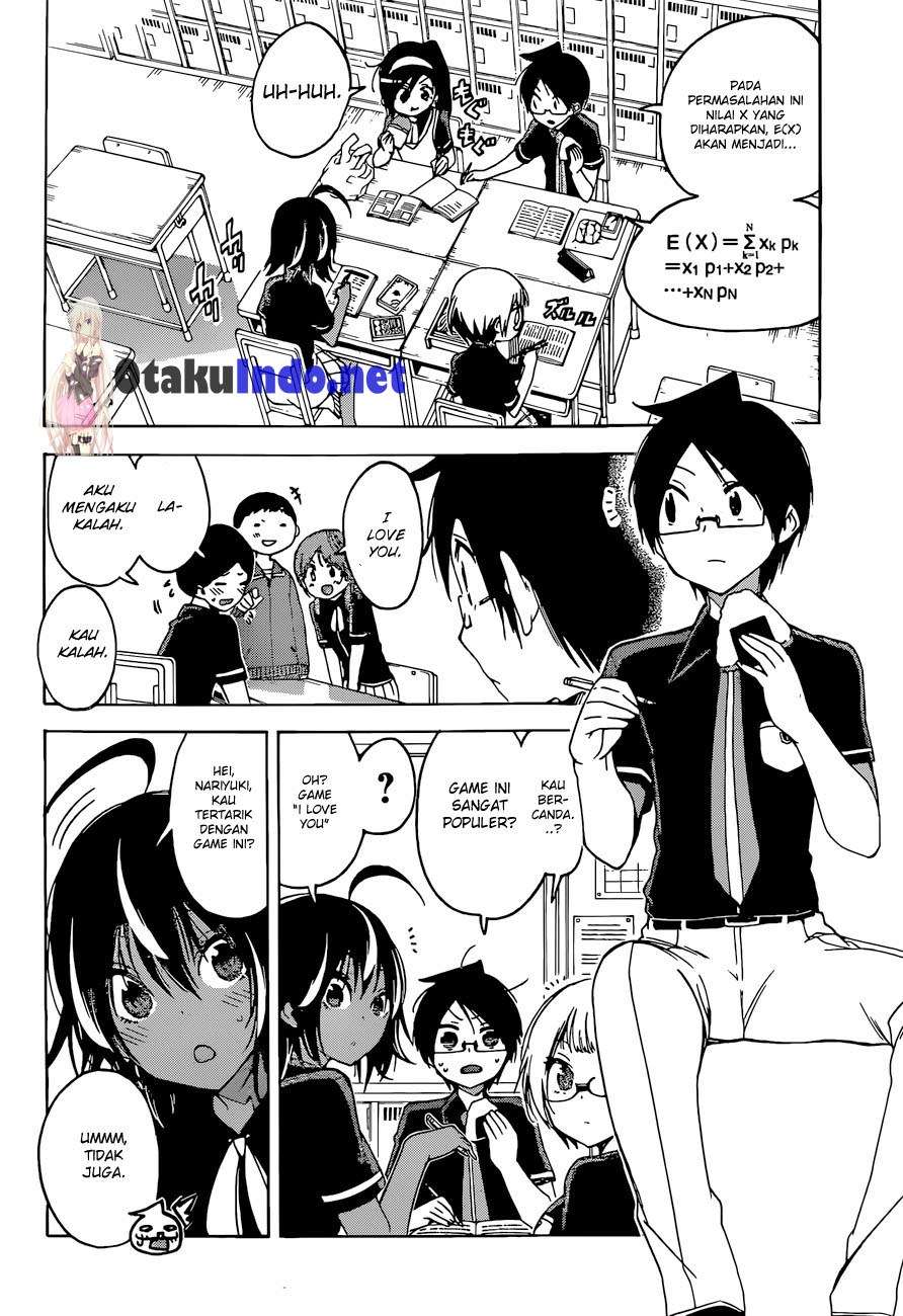 Bokutachi wa Benkyou ga Dekinai Chapter 55 Gambar 4