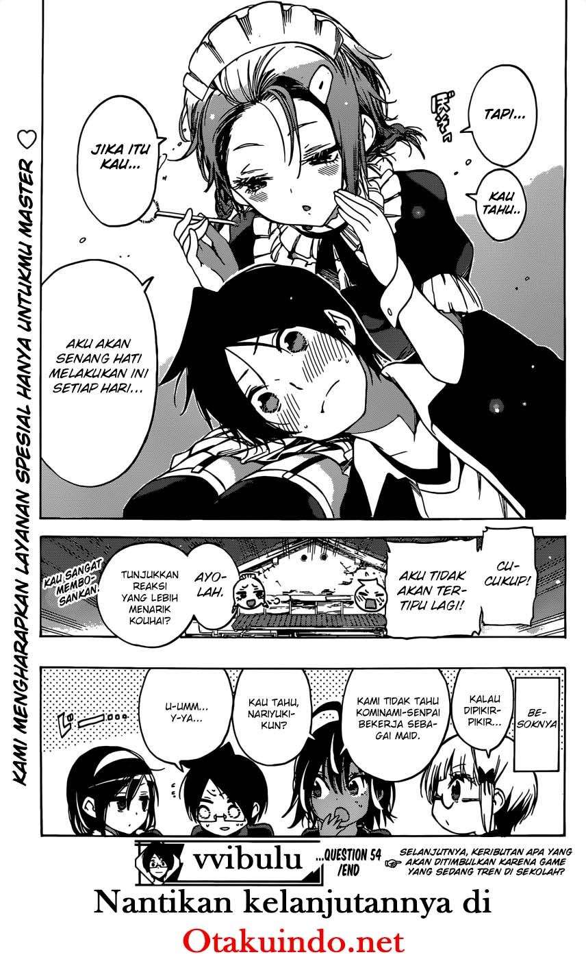 Bokutachi wa Benkyou ga Dekinai Chapter 54 Gambar 20