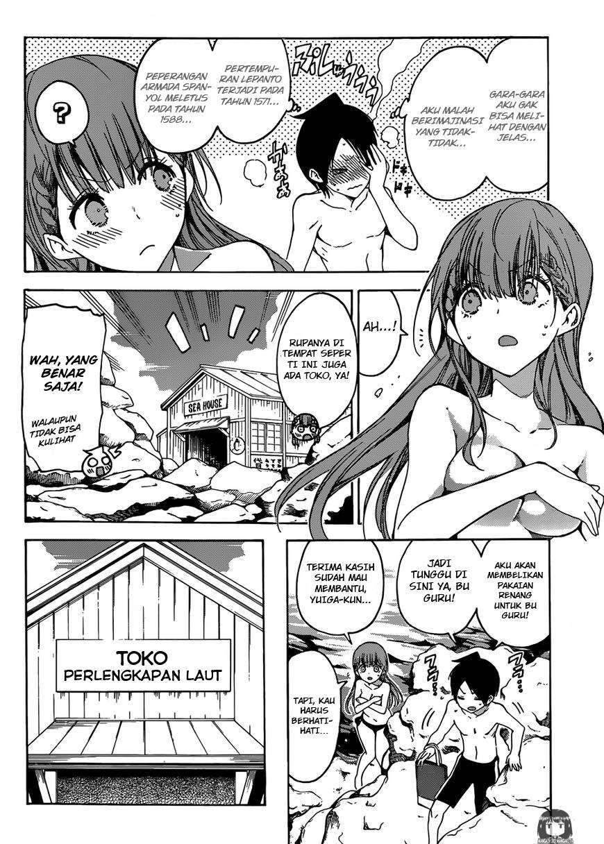 Bokutachi wa Benkyou ga Dekinai Chapter 49 Gambar 9