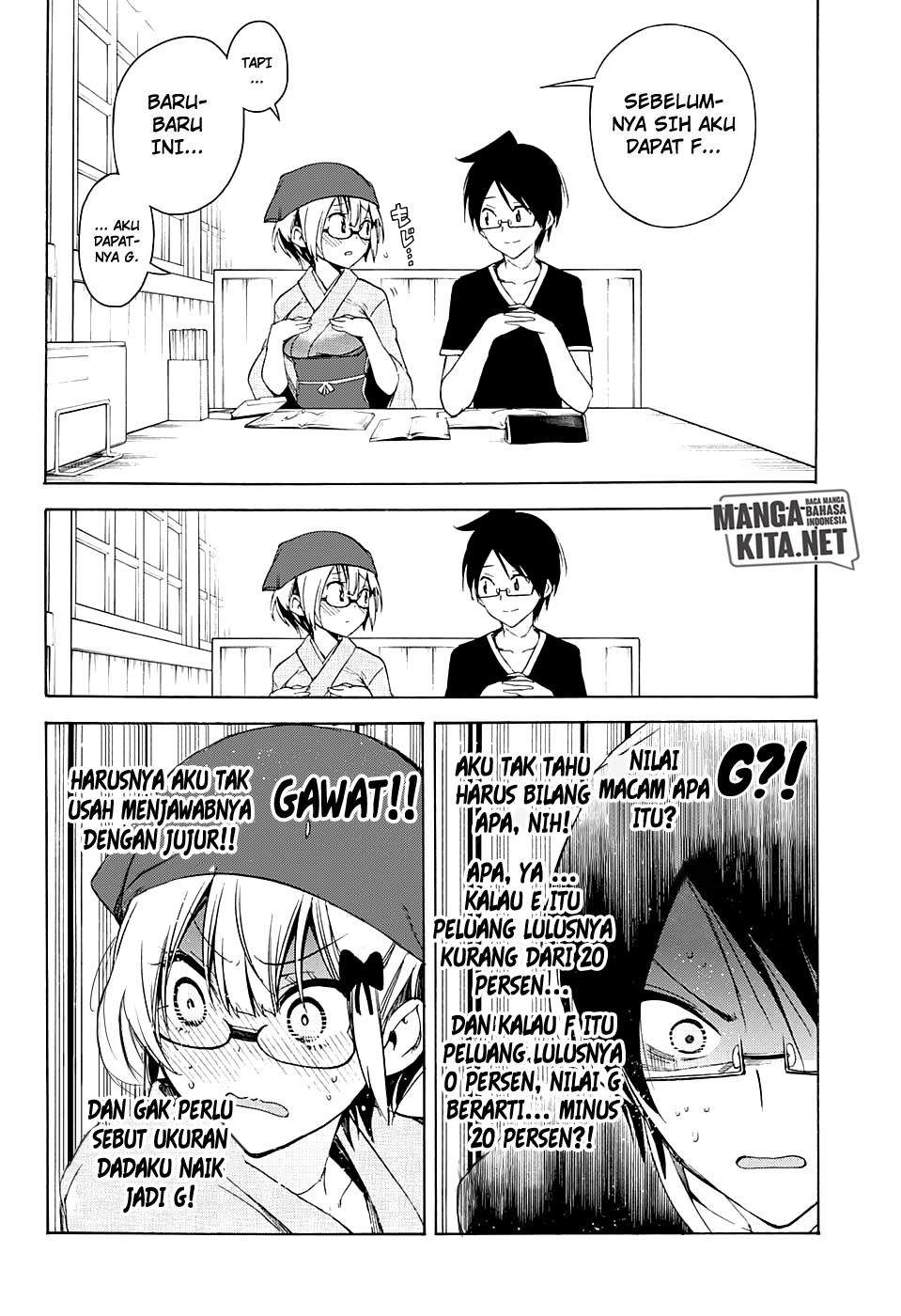 Bokutachi wa Benkyou ga Dekinai Chapter 44 Gambar 11