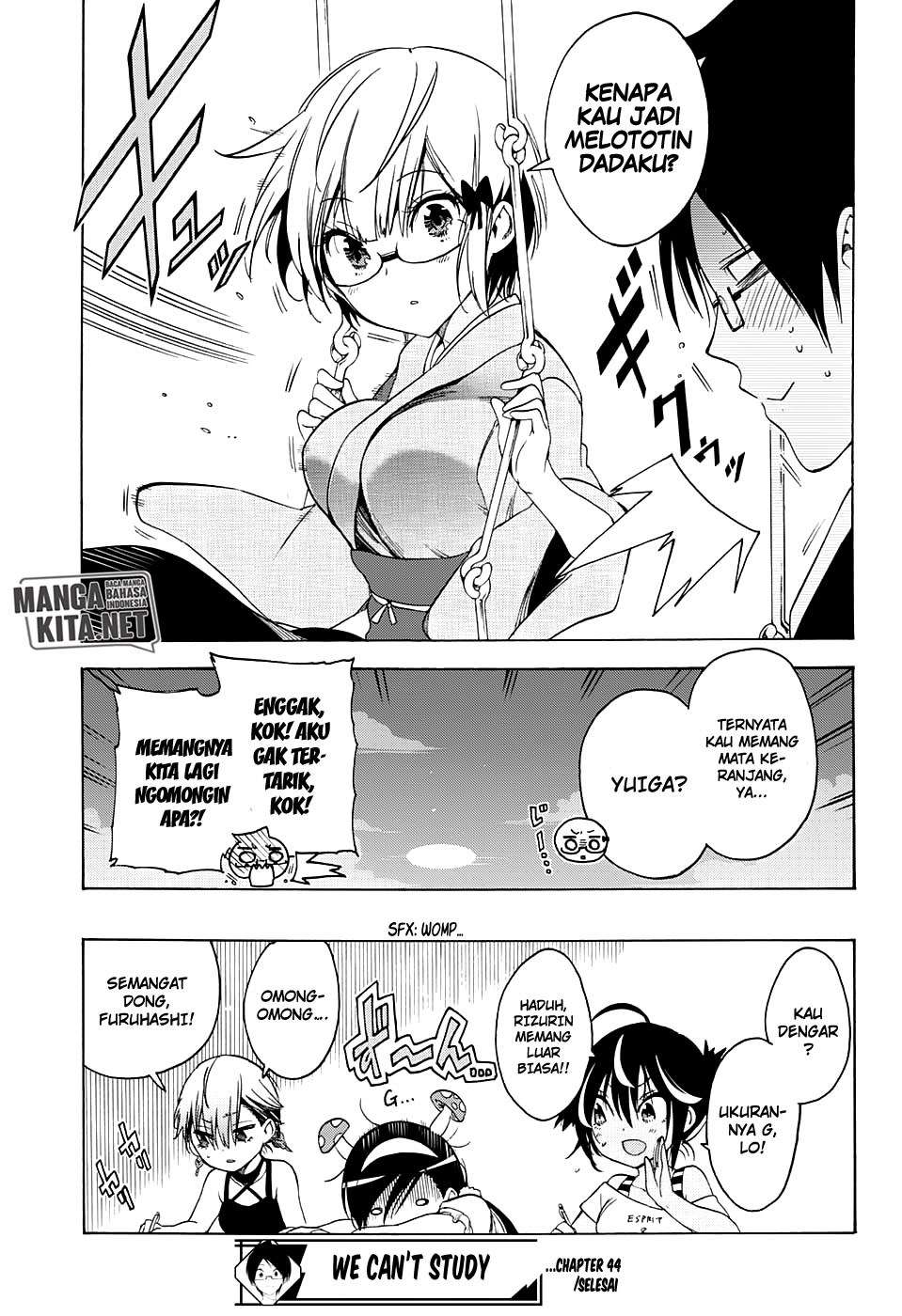 Bokutachi wa Benkyou ga Dekinai Chapter 44 Gambar 20