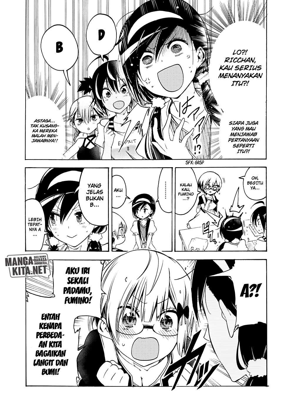 Bokutachi wa Benkyou ga Dekinai Chapter 44 Gambar 6