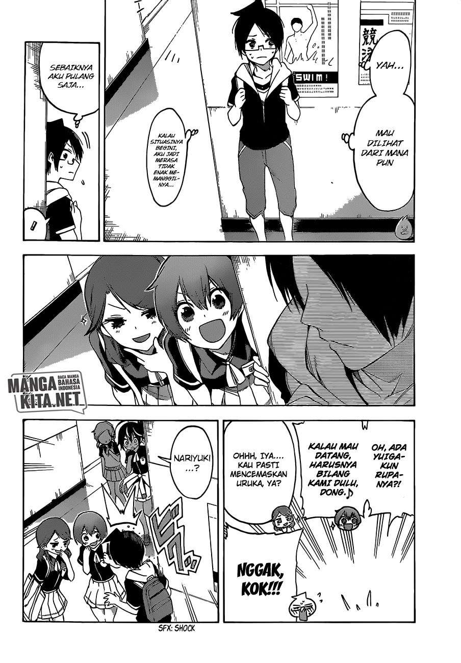 Bokutachi wa Benkyou ga Dekinai Chapter 42 Gambar 15