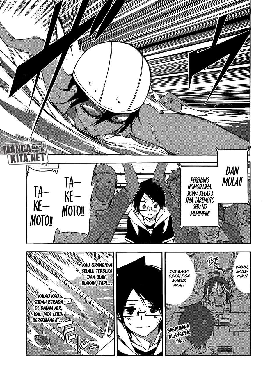Bokutachi wa Benkyou ga Dekinai Chapter 42 Gambar 8