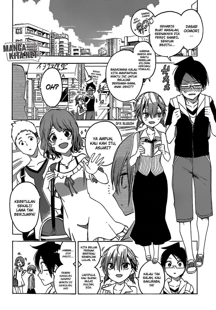 Bokutachi wa Benkyou ga Dekinai Chapter 40 Gambar 5