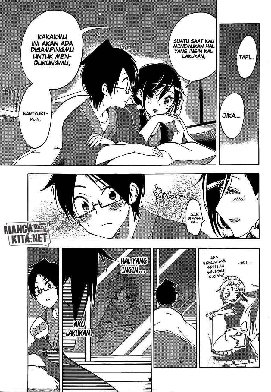 Bokutachi wa Benkyou ga Dekinai Chapter 39 Gambar 16