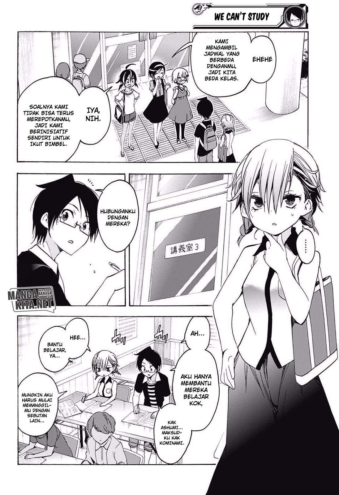 Bokutachi wa Benkyou ga Dekinai Chapter 33 Gambar 3