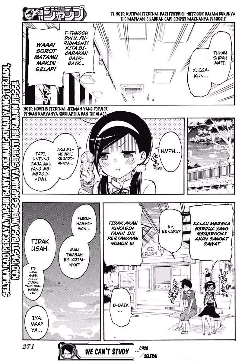 Bokutachi wa Benkyou ga Dekinai Chapter 28 Gambar 20