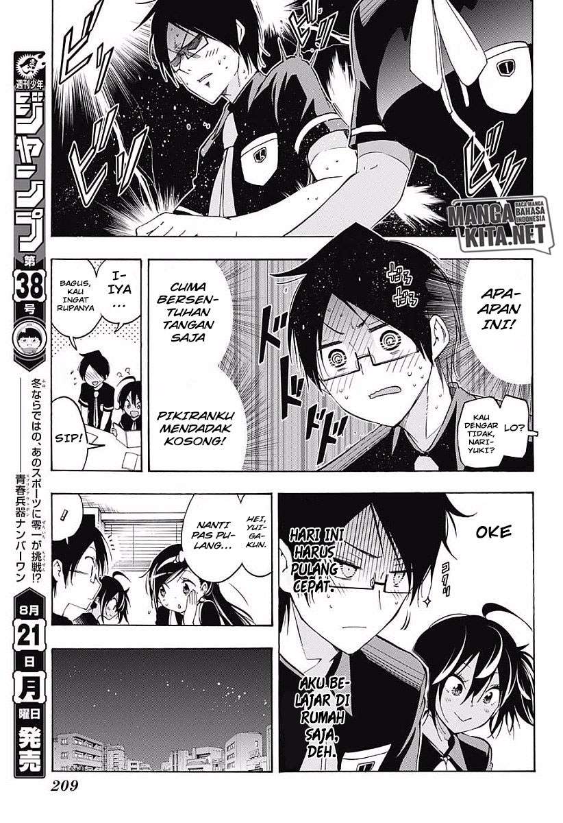 Bokutachi wa Benkyou ga Dekinai Chapter 26 Gambar 8