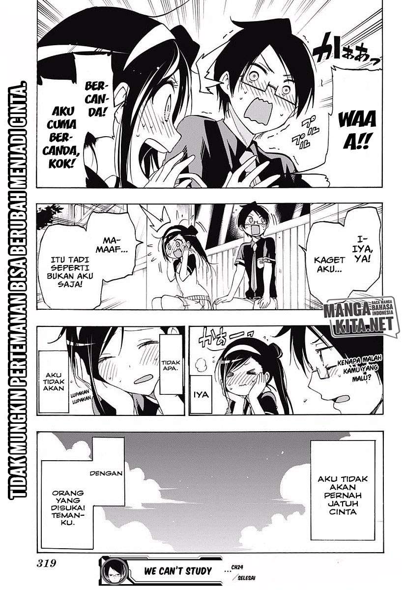Bokutachi wa Benkyou ga Dekinai Chapter 24 Gambar 20