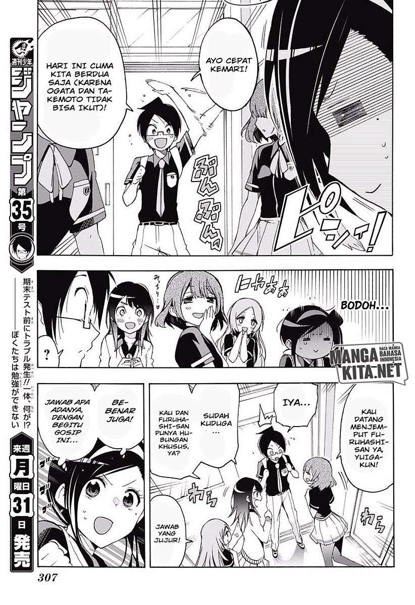 Bokutachi wa Benkyou ga Dekinai Chapter 24 Gambar 8