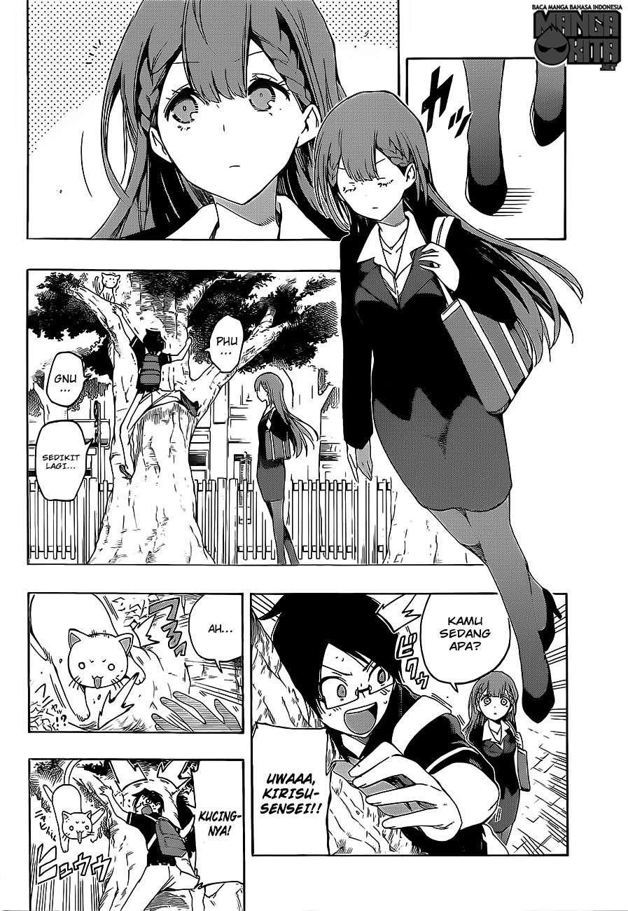 Bokutachi wa Benkyou ga Dekinai Chapter 22 Gambar 5