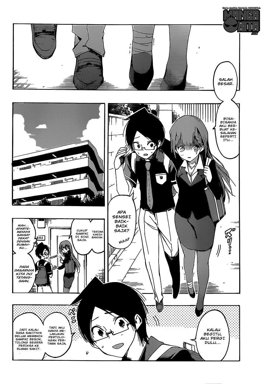 Bokutachi wa Benkyou ga Dekinai Chapter 22 Gambar 7