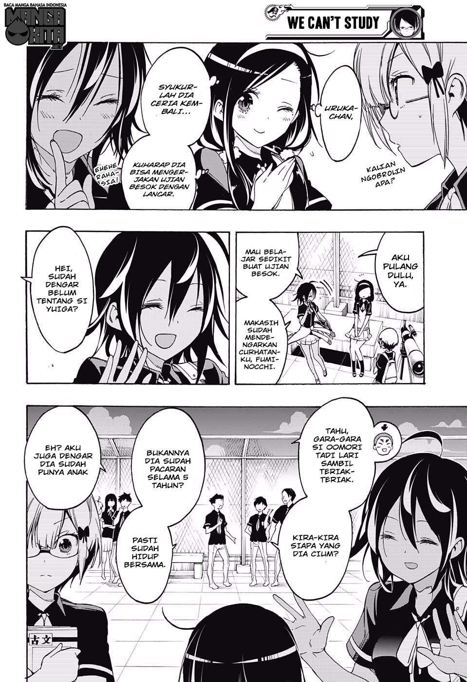 Bokutachi wa Benkyou ga Dekinai Chapter 18 Gambar 15
