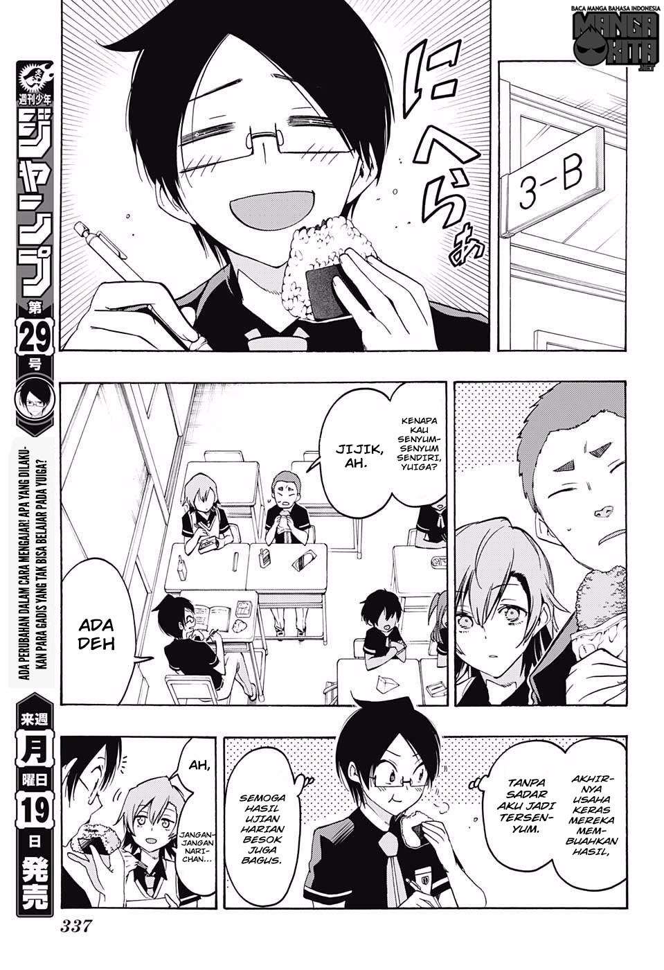 Bokutachi wa Benkyou ga Dekinai Chapter 18 Gambar 4