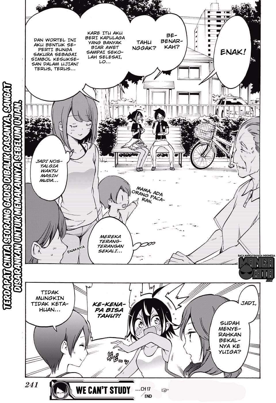 Bokutachi wa Benkyou ga Dekinai Chapter 17 Gambar 22