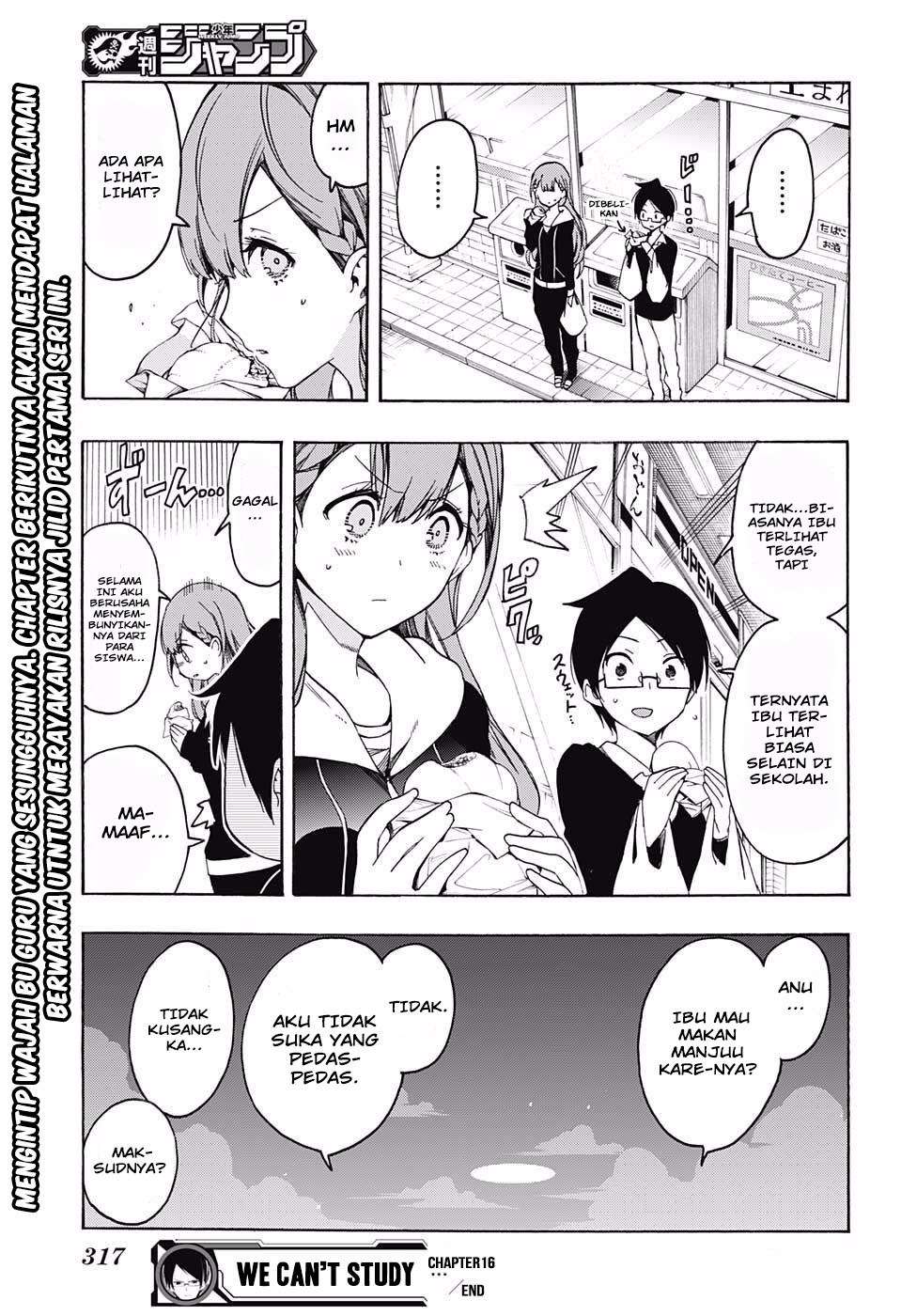 Bokutachi wa Benkyou ga Dekinai Chapter 16 Gambar 20