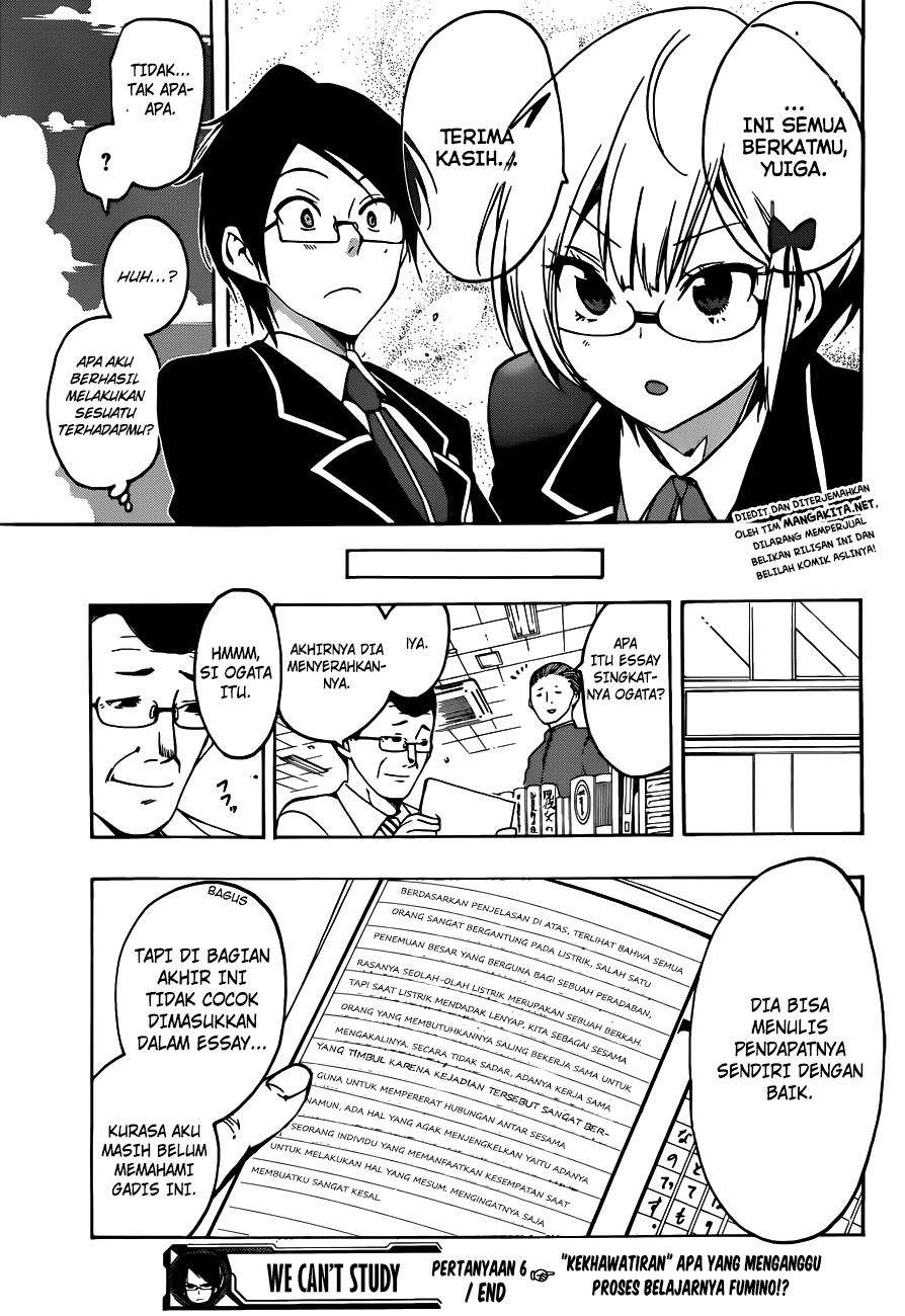 Bokutachi wa Benkyou ga Dekinai Chapter 06 Gambar 21