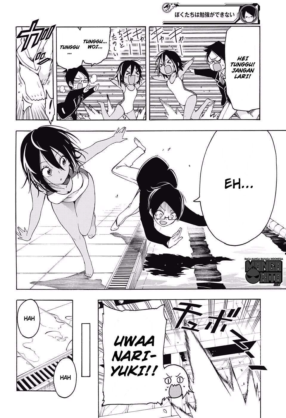 Bokutachi wa Benkyou ga Dekinai Chapter 04 Gambar 13
