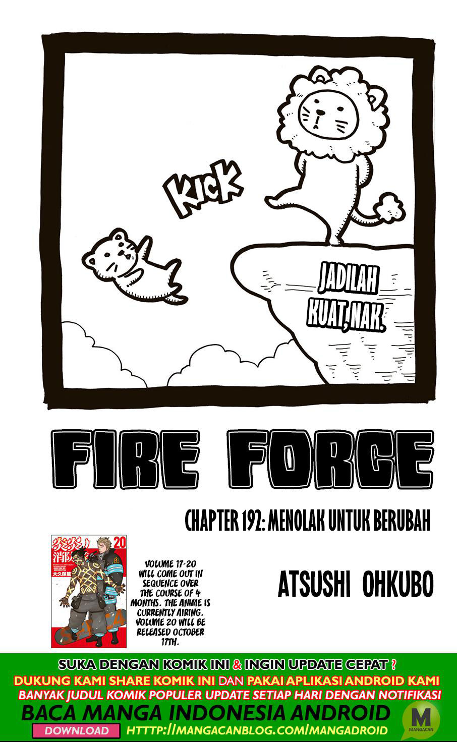 Baca Komik Fire Brigade of Flames Chapter 192 Gambar 1