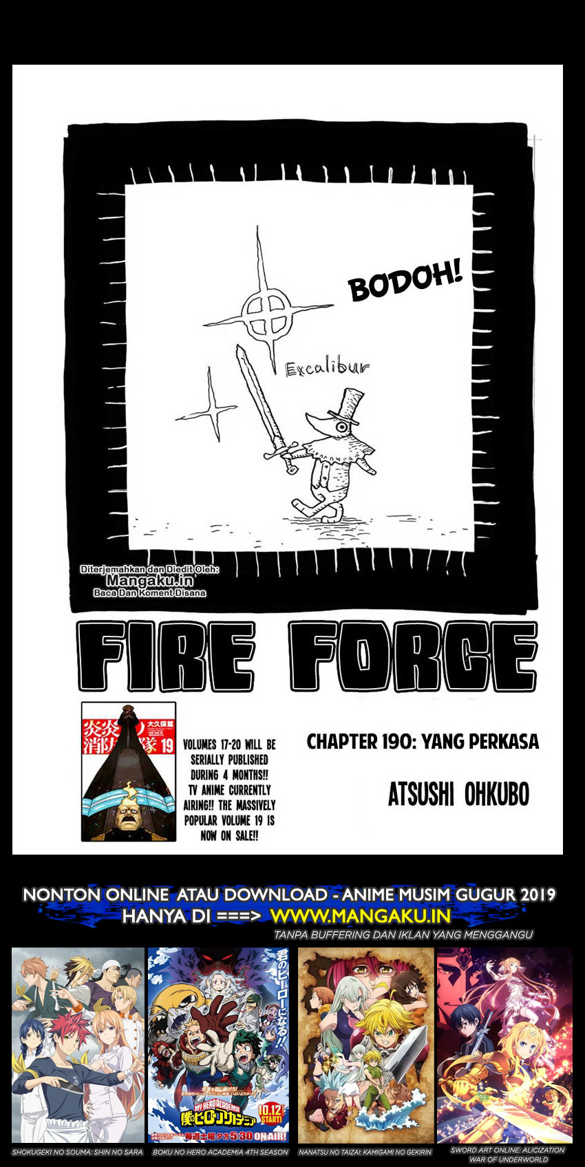 Baca  Fire Brigade of Flames Chapter 190 Gambar 2