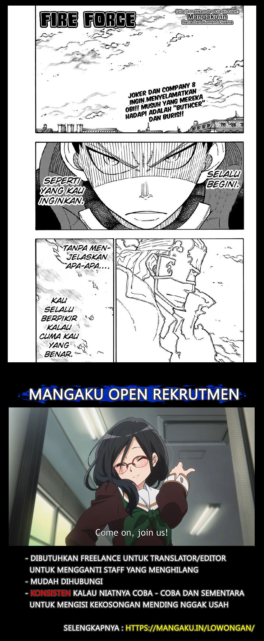 Baca  Fire Brigade of Flames Chapter 187 Gambar 2