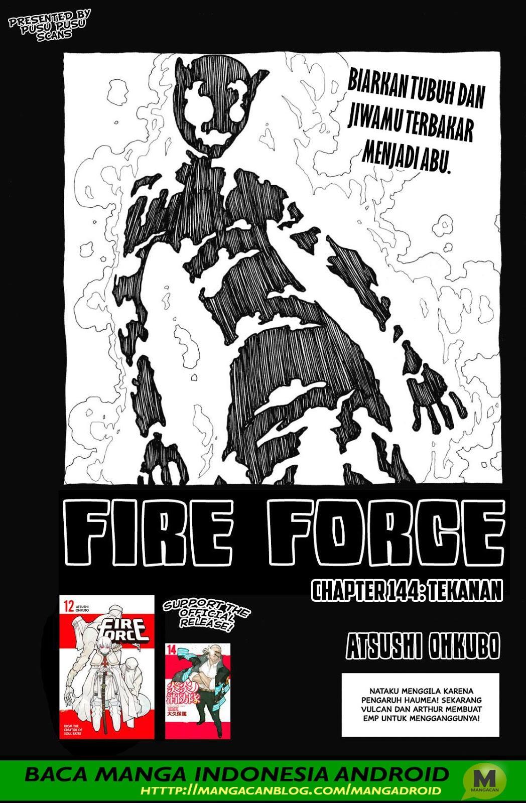Baca Komik Fire Brigade of Flames Chapter 144 Gambar 1