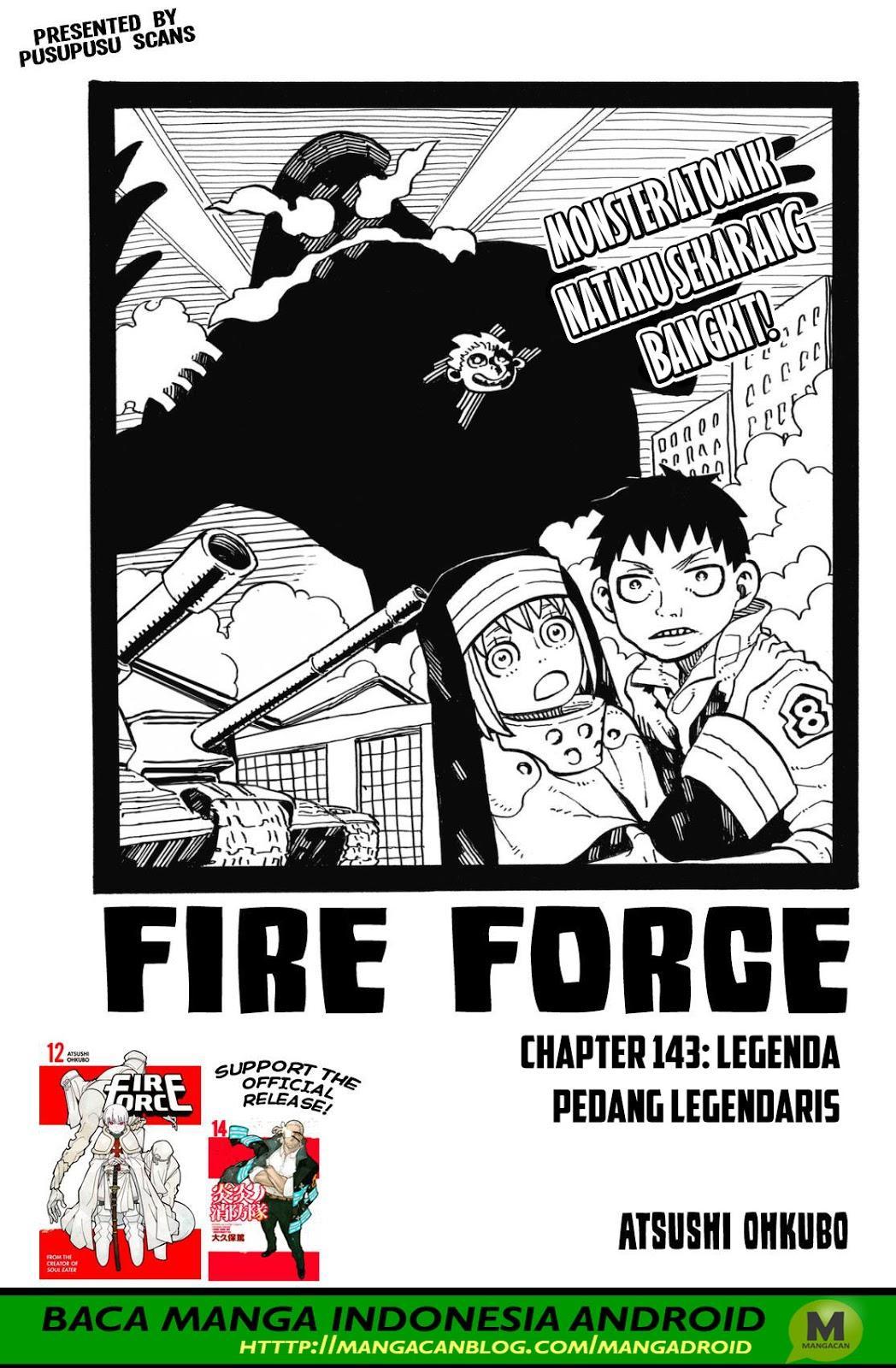 Baca Komik Fire Brigade of Flames Chapter 143 Gambar 1