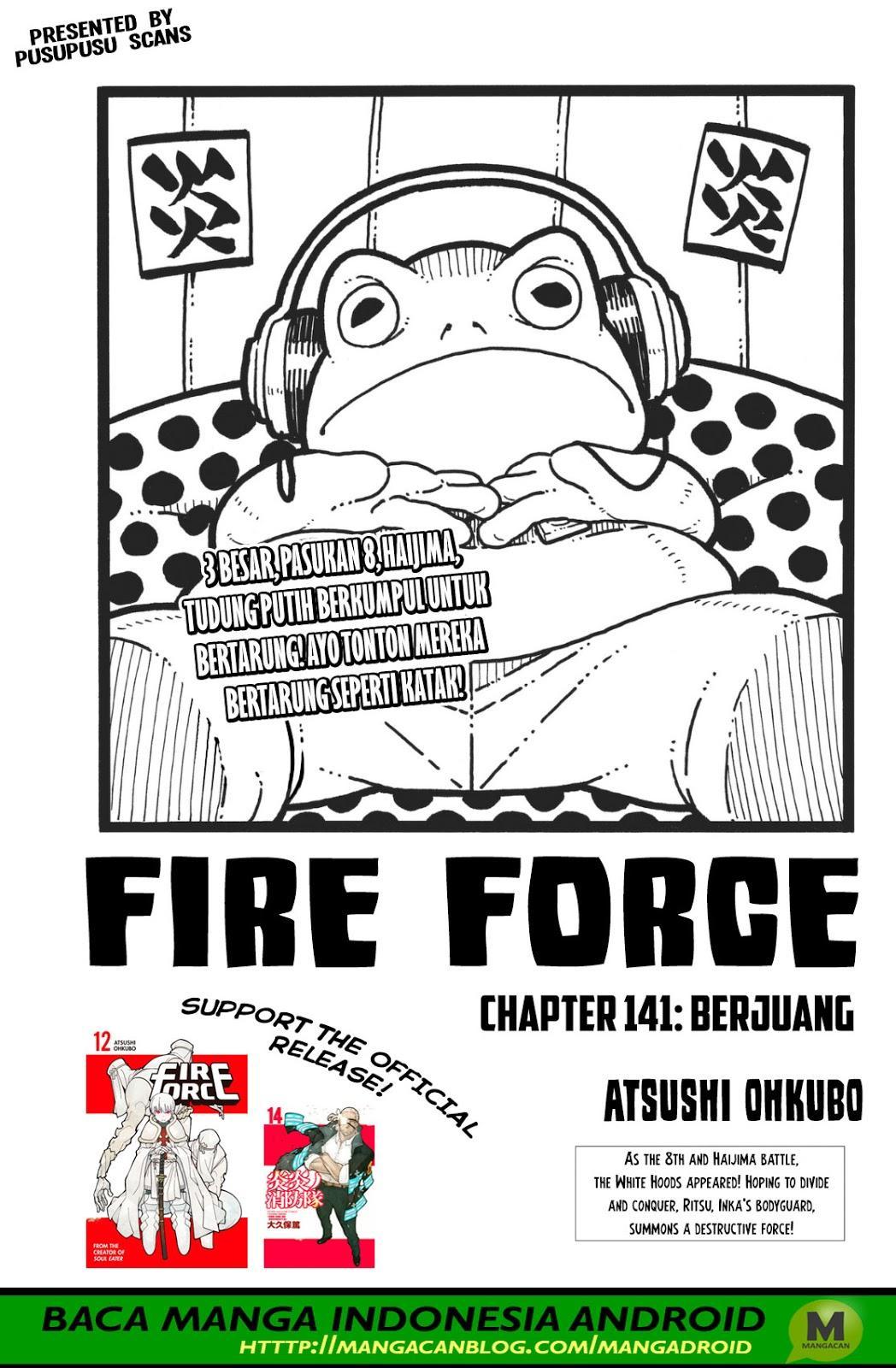 Baca Komik Fire Brigade of Flames Chapter 141 Gambar 1