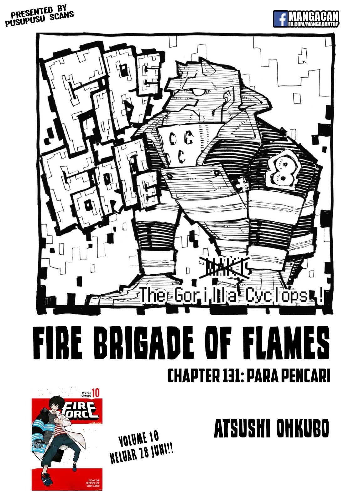 Baca Komik Fire Brigade of Flames Chapter 131 Gambar 1