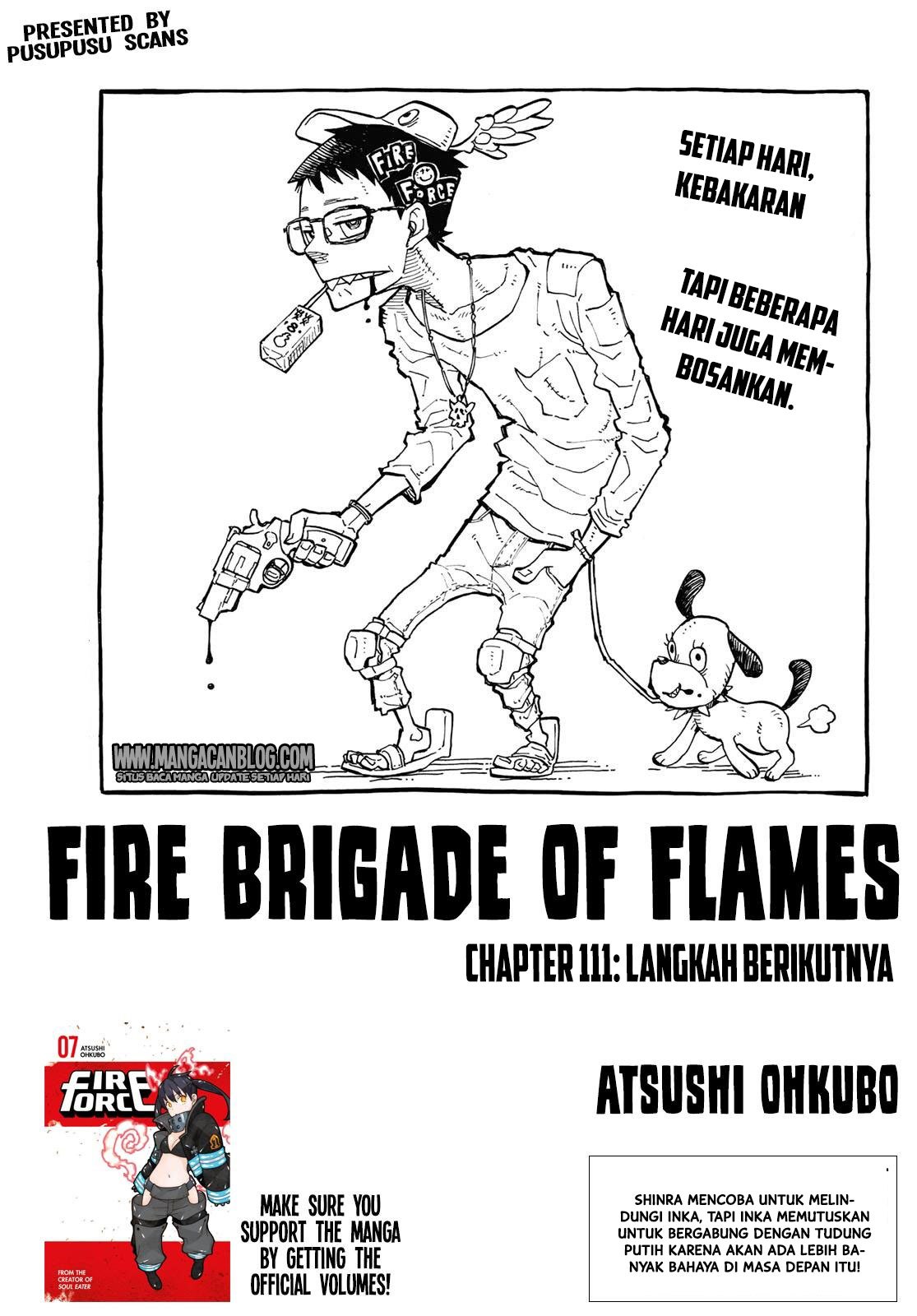 Baca Komik Fire Brigade of Flames Chapter 111 Gambar 1