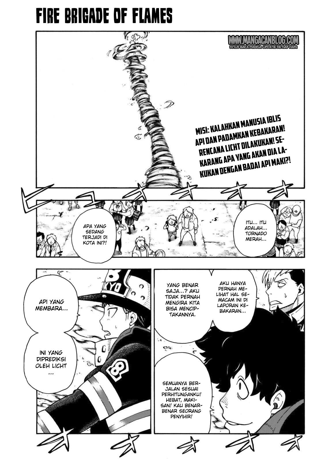 Baca Komik Fire Brigade of Flames Chapter 109 Gambar 1