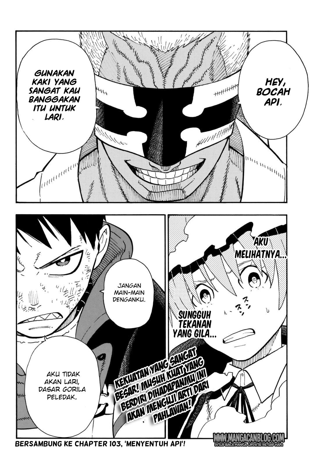 Fire Brigade of Flames Chapter 102 Gambar 21