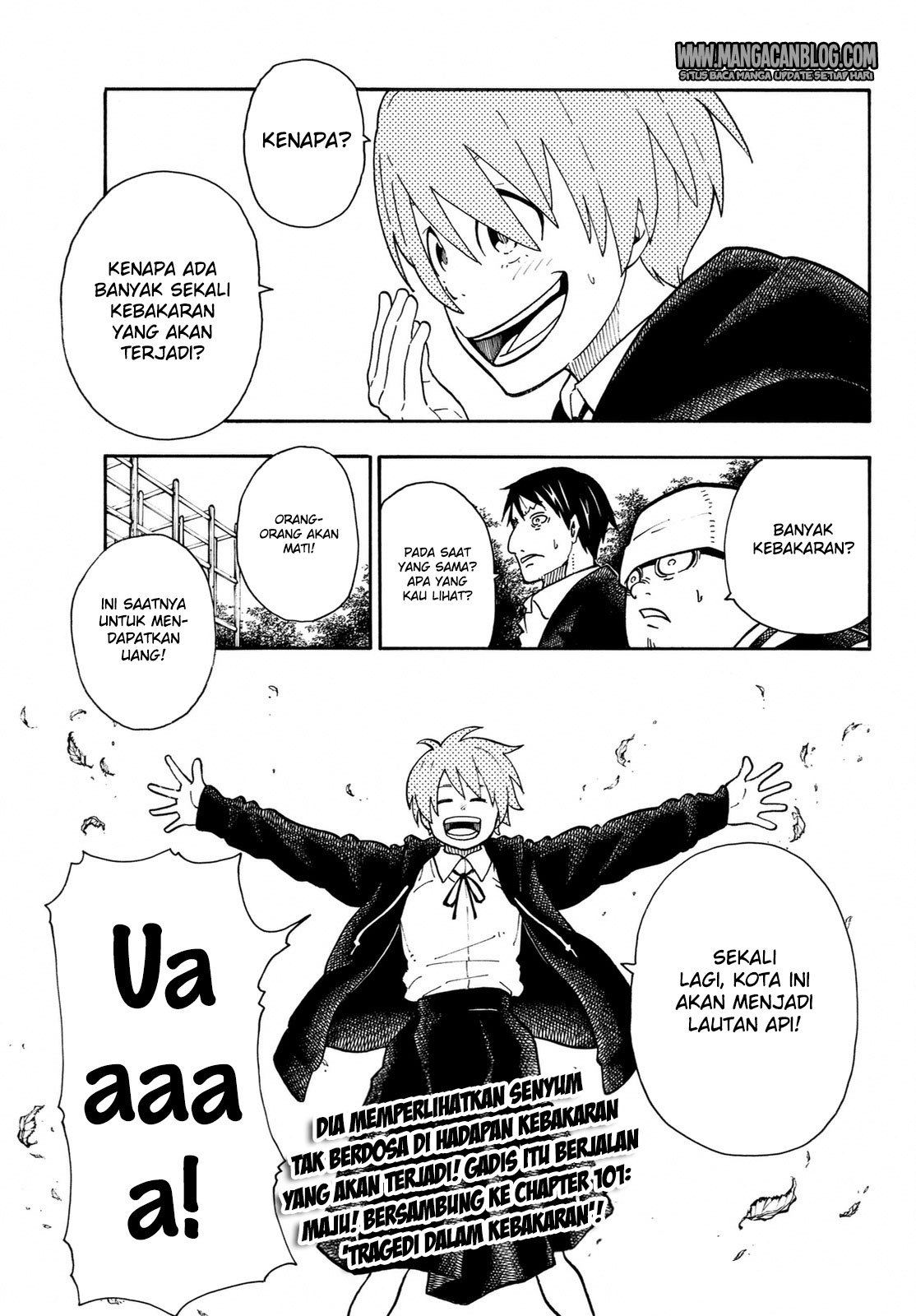Fire Brigade of Flames Chapter 100 Gambar 19