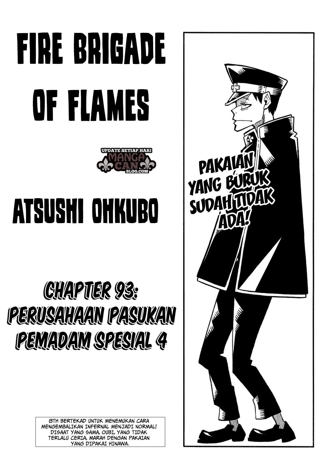 Baca Komik Fire Brigade of Flames Chapter 93 Gambar 1