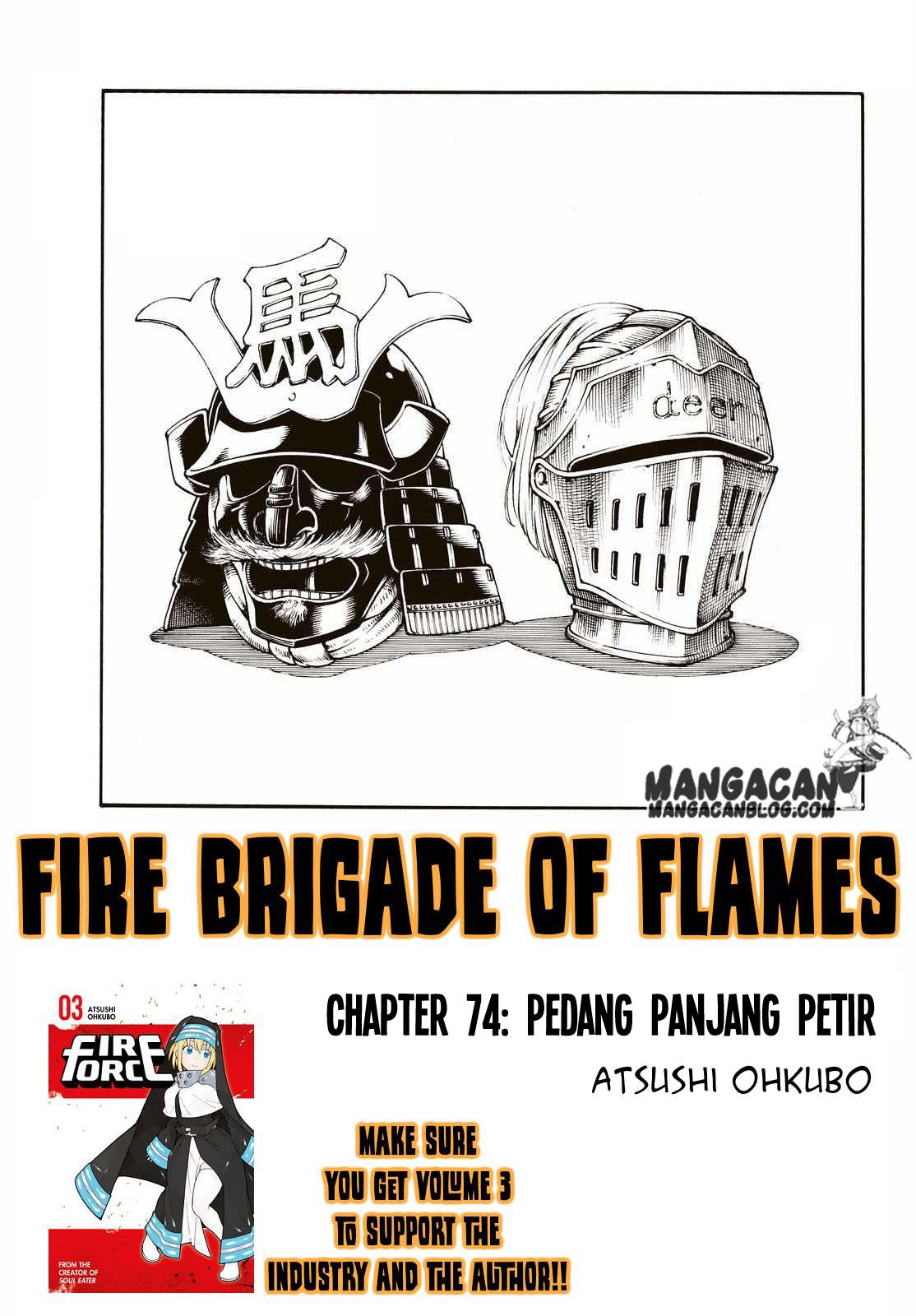 Baca Komik Fire Brigade of Flames Chapter 74 Gambar 1