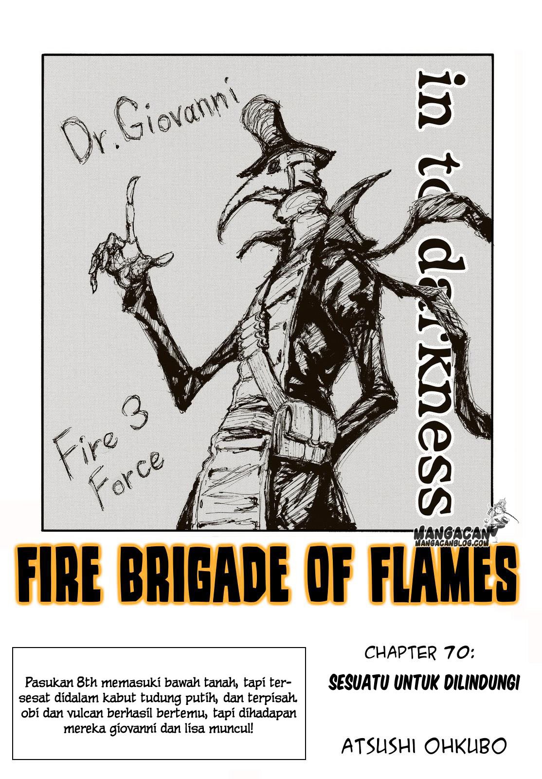 Baca Komik Fire Brigade of Flames Chapter 70 Gambar 1