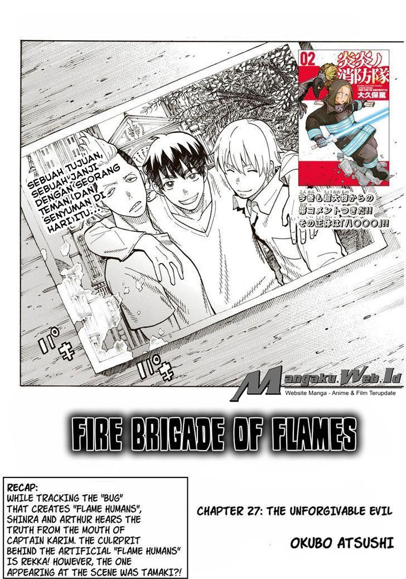 Baca  Fire Brigade of Flames Chapter 27 Gambar 2