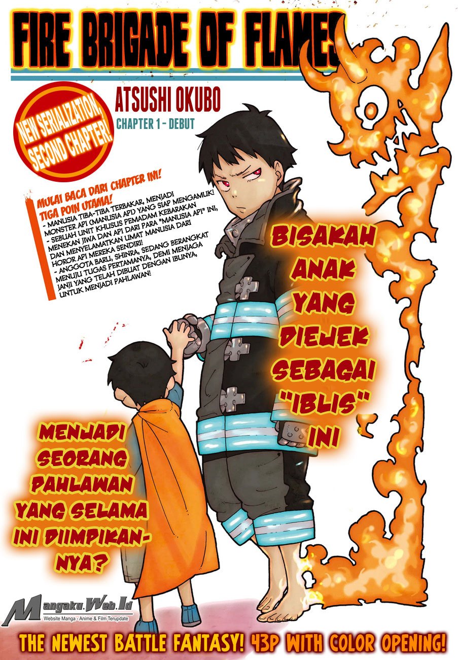 Baca Komik Fire Brigade of Flames Chapter 1 Gambar 1