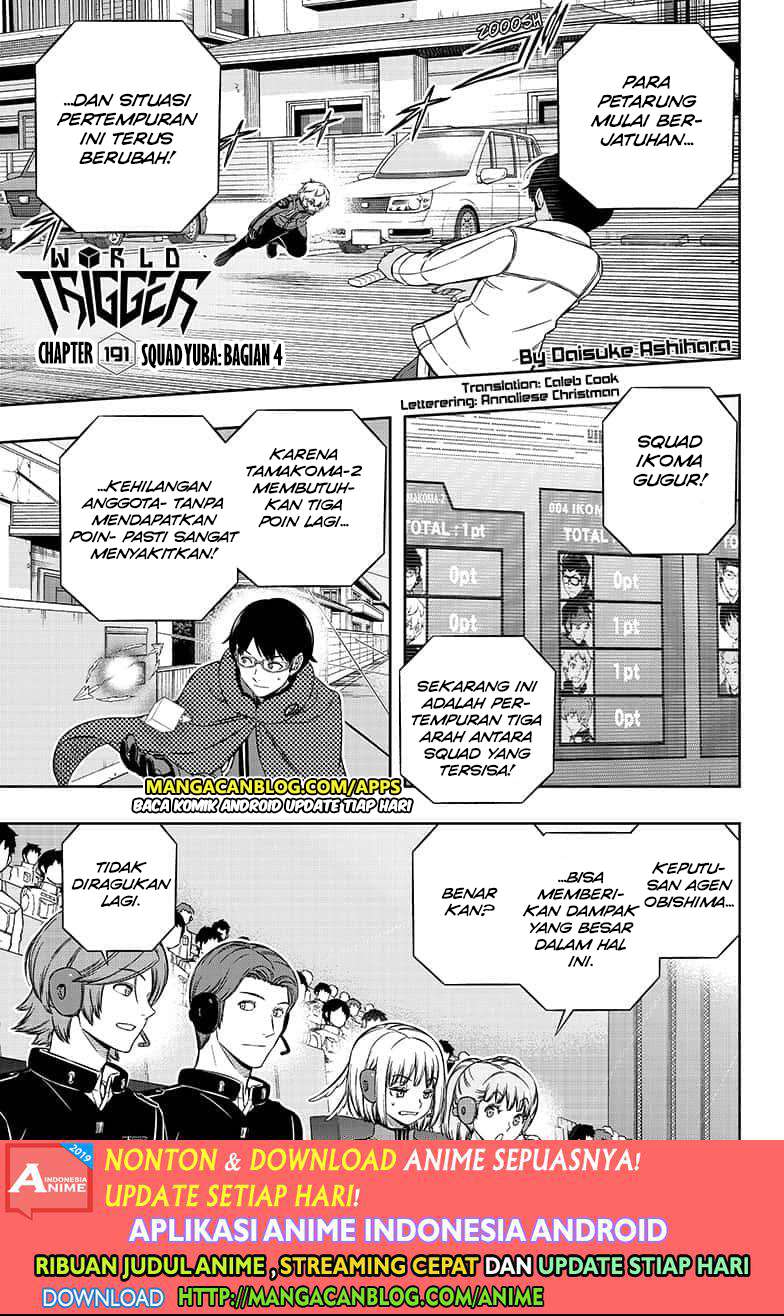 Baca Komik World Trigger Chapter 191 Gambar 1