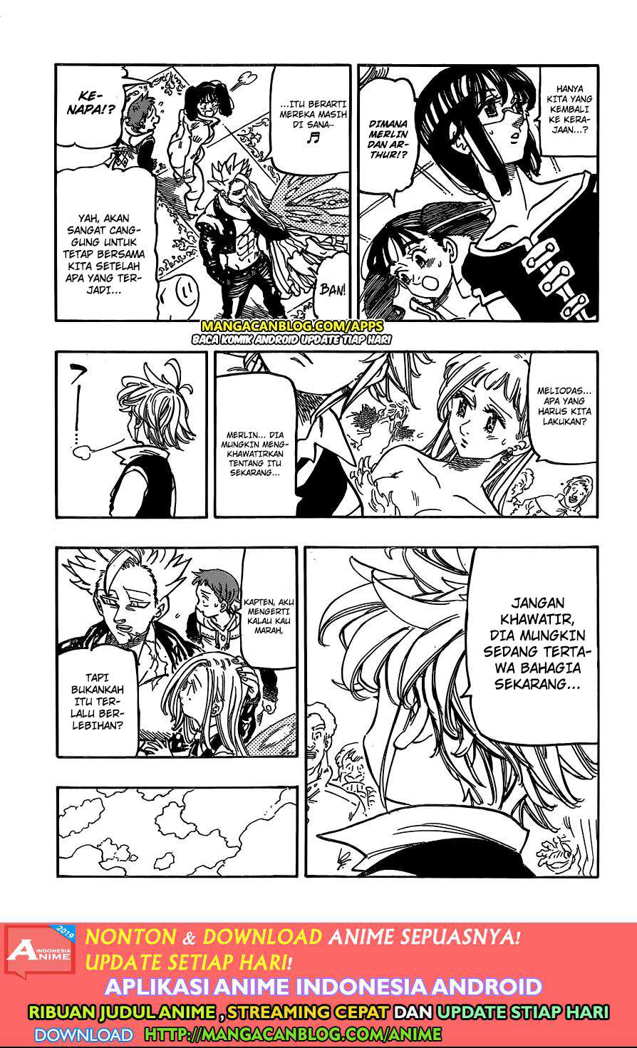 Nanatsu no Taizai Chapter 340 Gambar 3