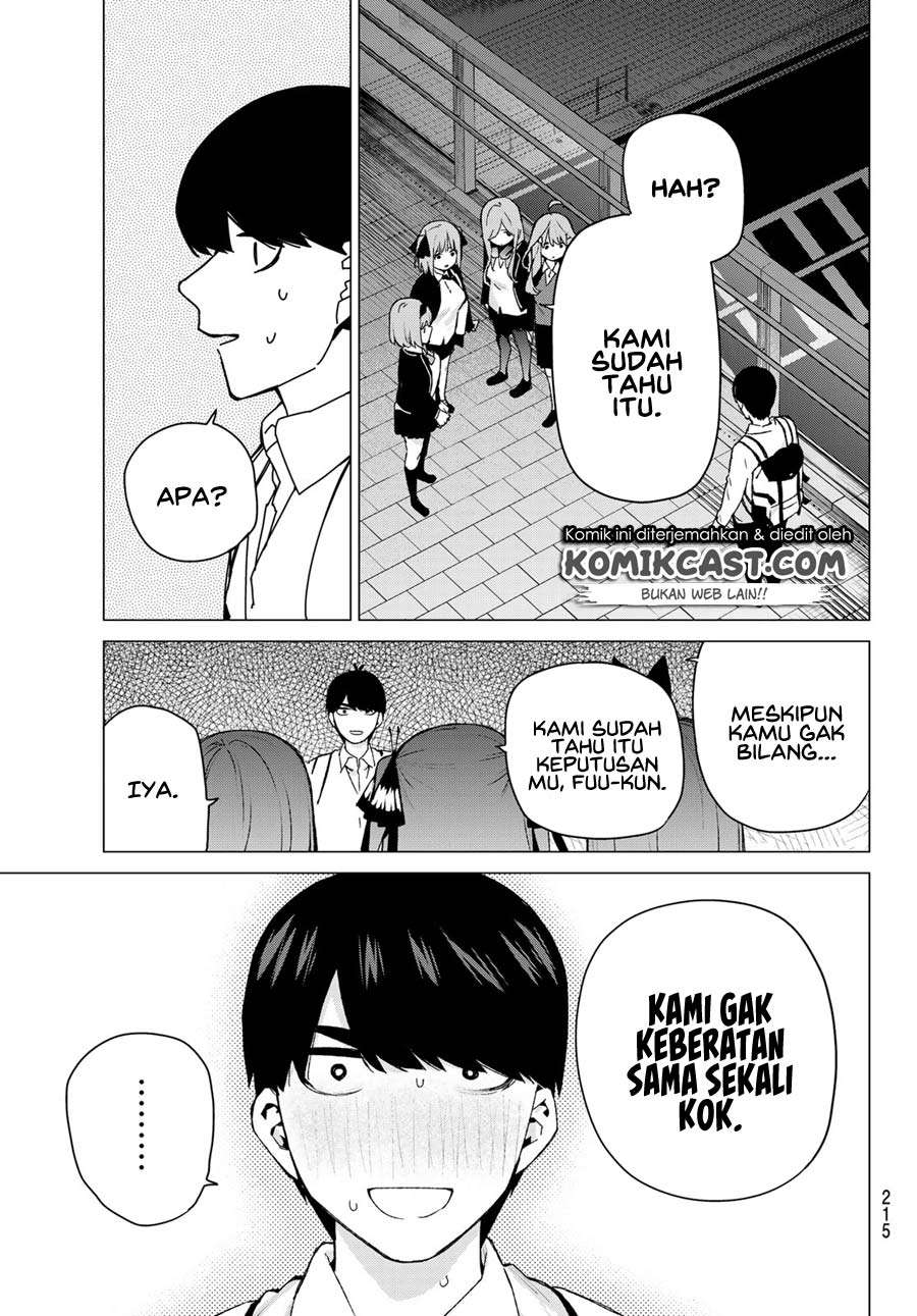Go-toubun no Hanayome Chapter 120 Gambar 9